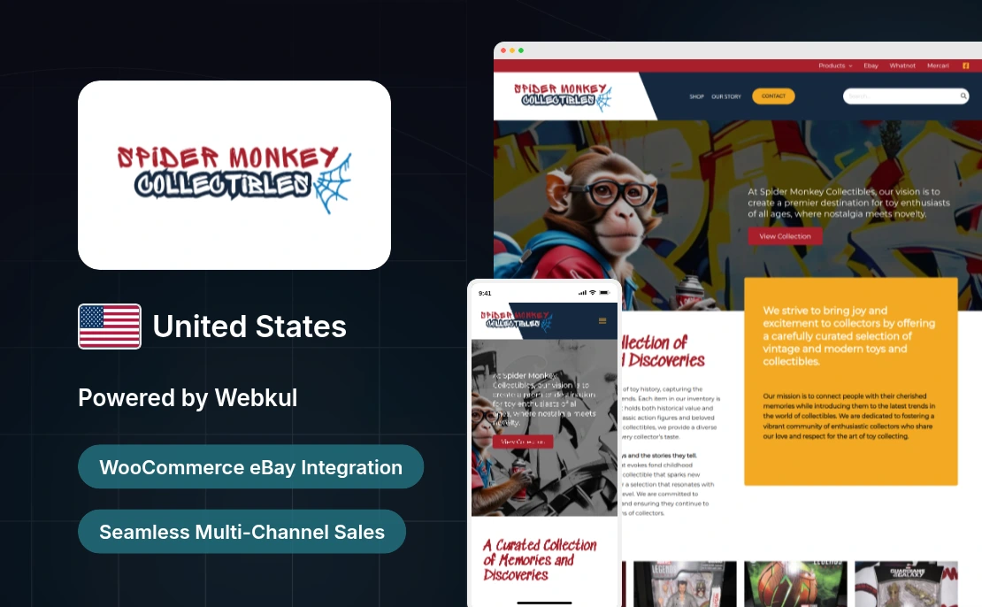 Spider Monkey Collectibles